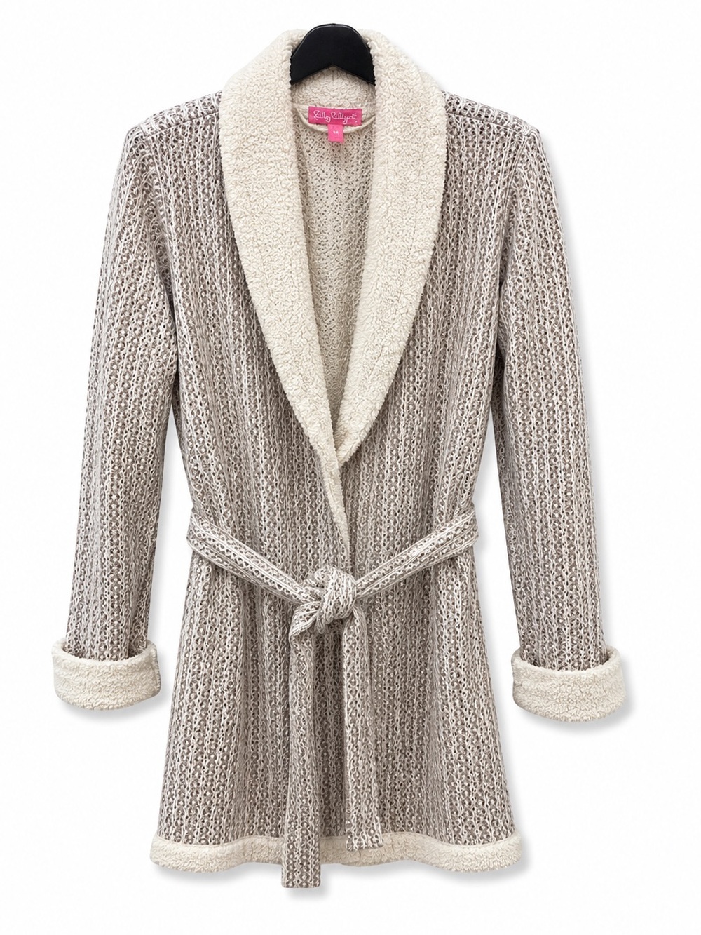 Betsey Johnson Plush Robe size Large